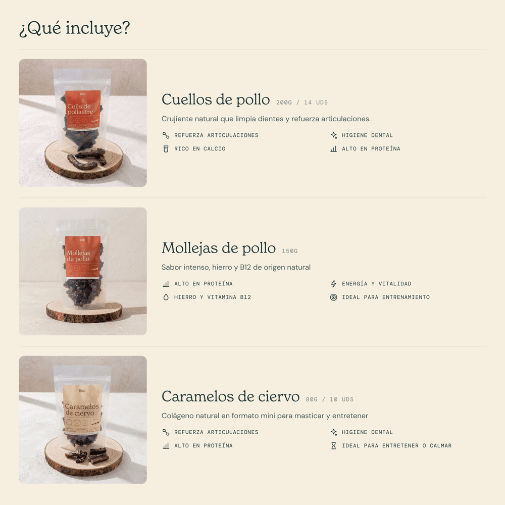 Pack Perro Pequeño - BRAU